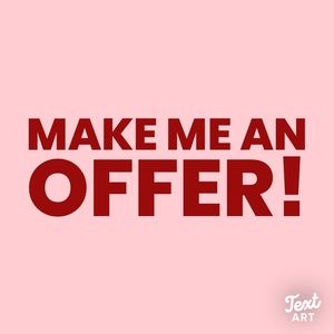 Make me an offer!